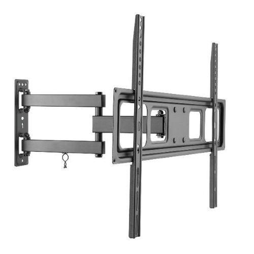 EQUIP 650342 SUPPORTO DA PARETE PER TV 37-70" 4 SNODI INCLINABILI FINO A 35KG VESA 600X400 NERO